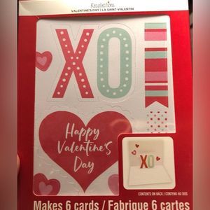 NWT pop up card kit - makes 6